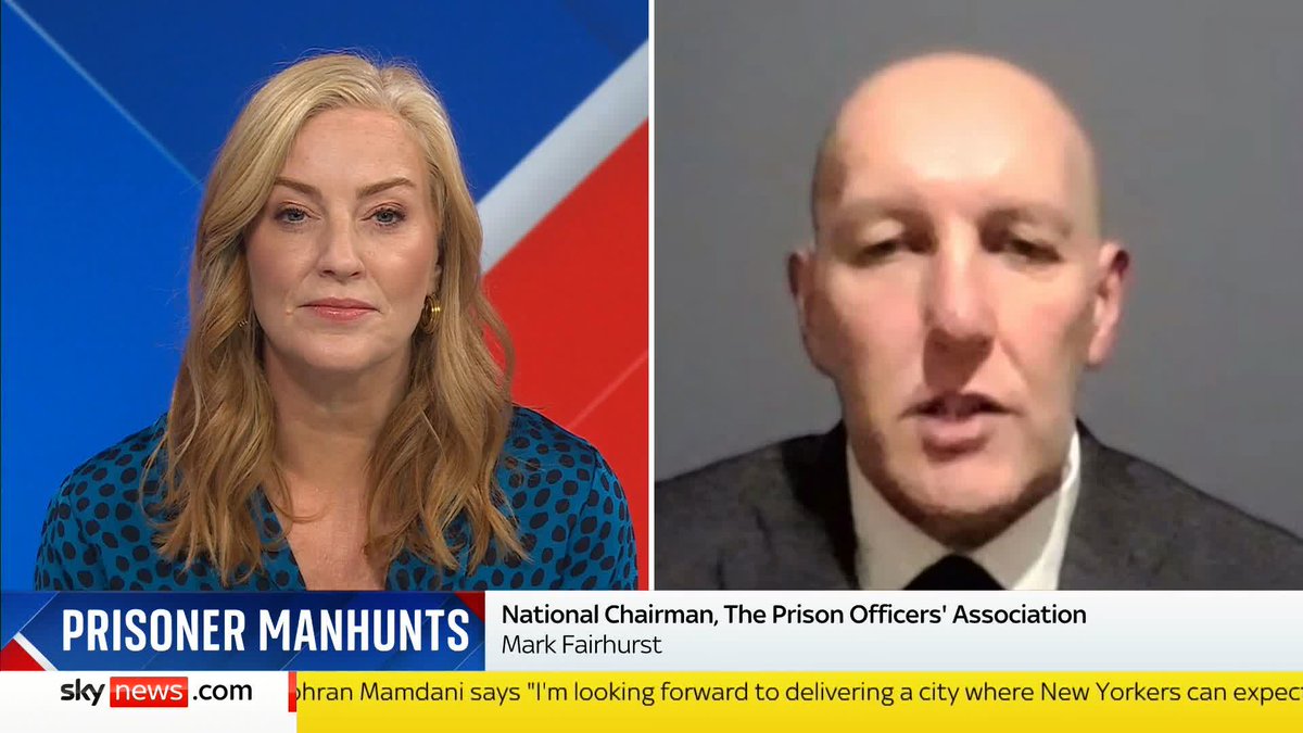 'We need to put it right rapidly.' Mark Fairhurst of the Prison Officers' Association tells @SkySarahJane that there have been "regular occurrences" of releases in error over the last 18 months. Live ➡️ 📺 Sky 501, Virgin 602, Freeview 233 and YouTube