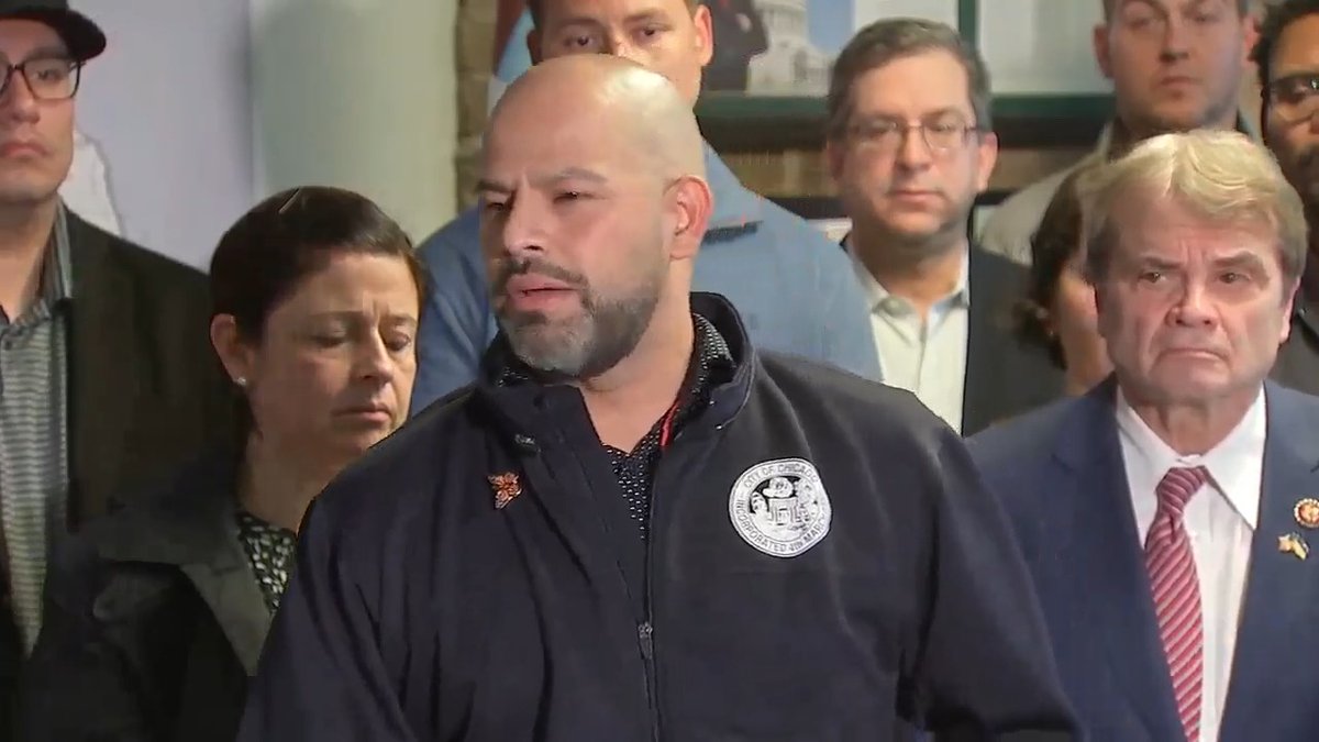 After ICE agents raided a Chicago day care Wednesday morning and arrested a teacher that has citizenship documents, Alderperson Andre Vasquez says the city doesn't have time to wait for elections to fix the Trump administration's chaos and calls for Chicagoans to act now. "We're all crossing our fingers and hoping for elections to change things, but we don't have that time right now ... If you're anybody here in the city of Chicago and you don't have a whistle around your neck and you're not out here doing school patrol, please find time to do so. We need everyone here."