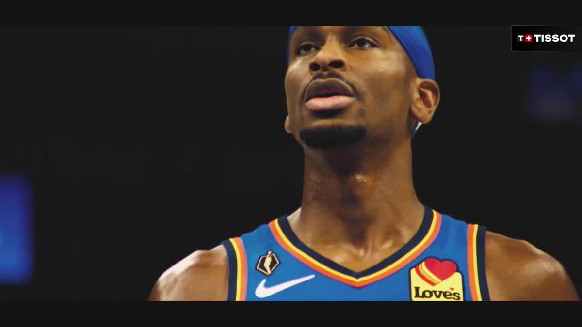 Shai Gilgeous-Alexander’s elite scoring helped him reach this exclusive milestone moment. NBC Sports | TISSOT