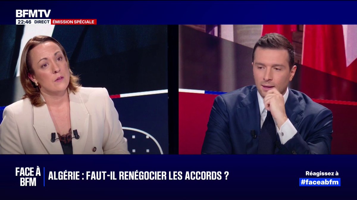 Le régime algérien doit cesser ses provocations à l’égard de la France. Nous activerons trois leviers pour faire respecter l’intérêt national : la suspension des visas, de l’aide publique au développement et des transferts de fonds privés.
