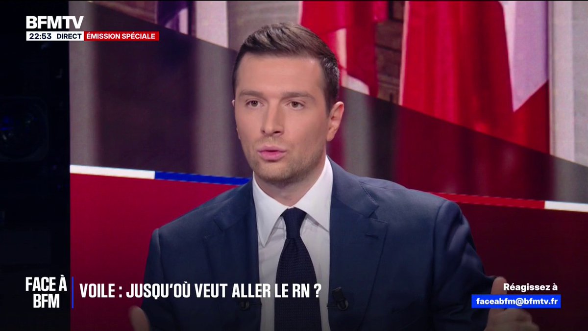 Jordan Bardella: "Vous n'avez rien à craindre de l'arrivée du RN au pouvoir" #FACEÀBFM