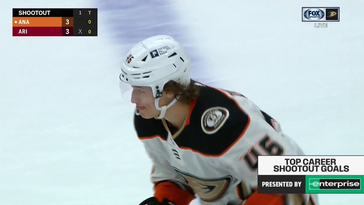 Did you know Trevor Zegras is 15 for 23 in his career in the shootout? 🤯 Top Plays presented by Enterprise