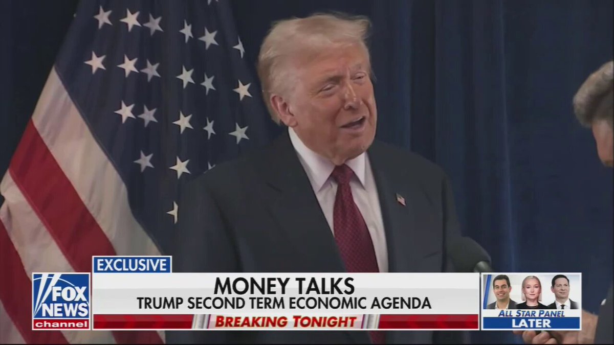 Trump on the Economy: The Democrats lie about it. We've done a great job. We have $17 trillion of investment coming into our country. President Xi congratulated me.