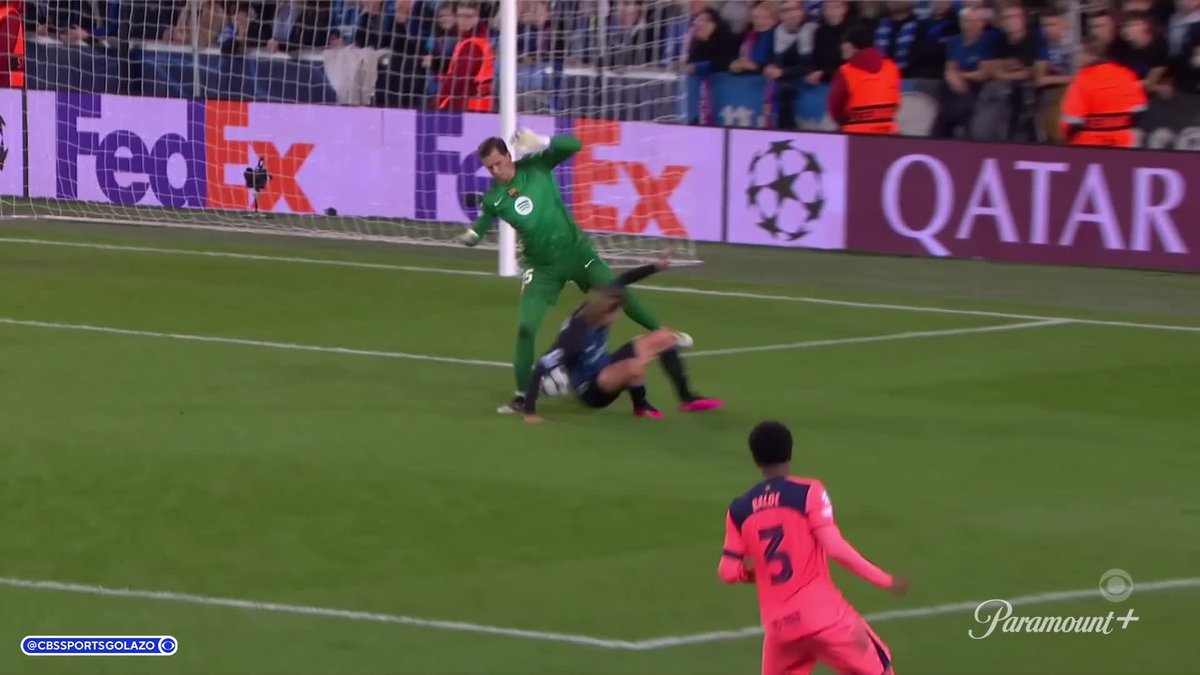 "That is NOT a foul in any game of football." Nigel Reo-Coker can't believe that Club Brugge's late winner was disallowed ❌