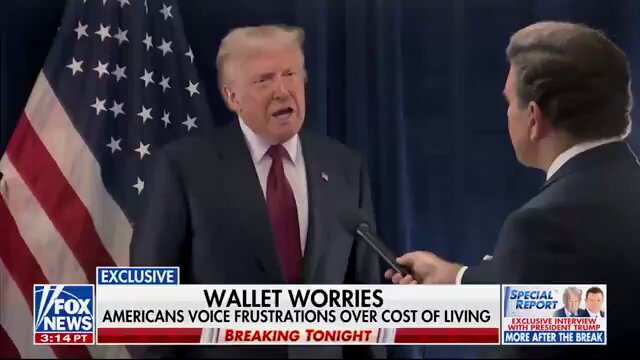 TRUMP: "[Biden] took over my economy, where inflation was at 1%, which is perfect. He drove it 9 or 10 times higher than that in a short period of time. When I took over, it was a mess. I have inflation way down."