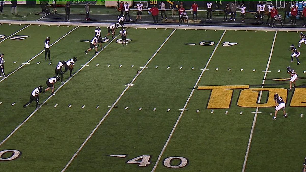 TOLEDO STARTING OFF WITH A 96-YARD KICKOFF RETURN TD 🔥