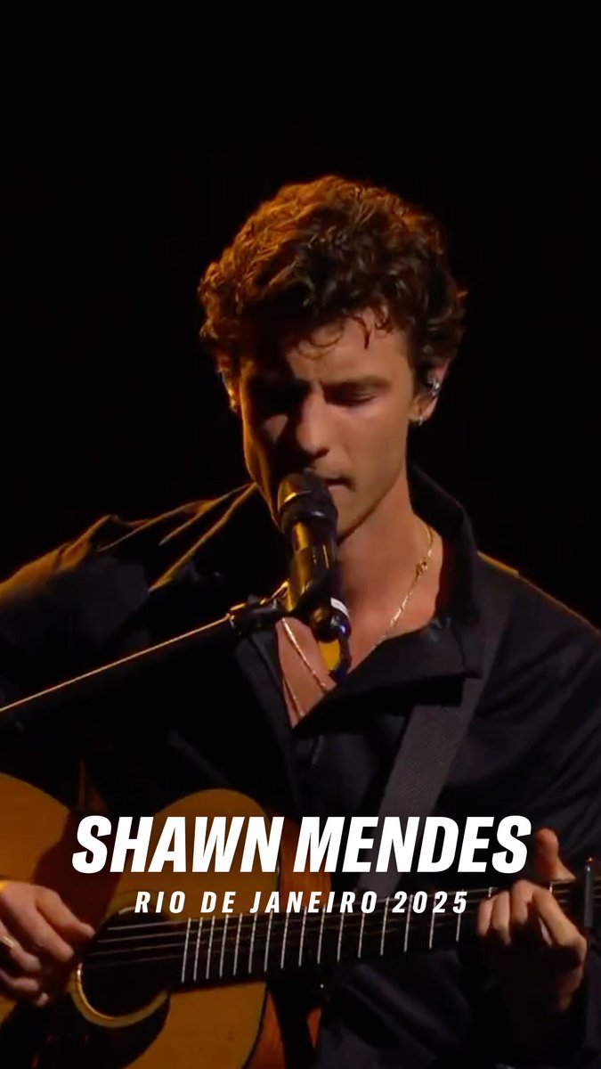 .Shawn Mendes, arrasou! An unforgettable performance – we’ll be playing this on repeat! #EarthshotRio