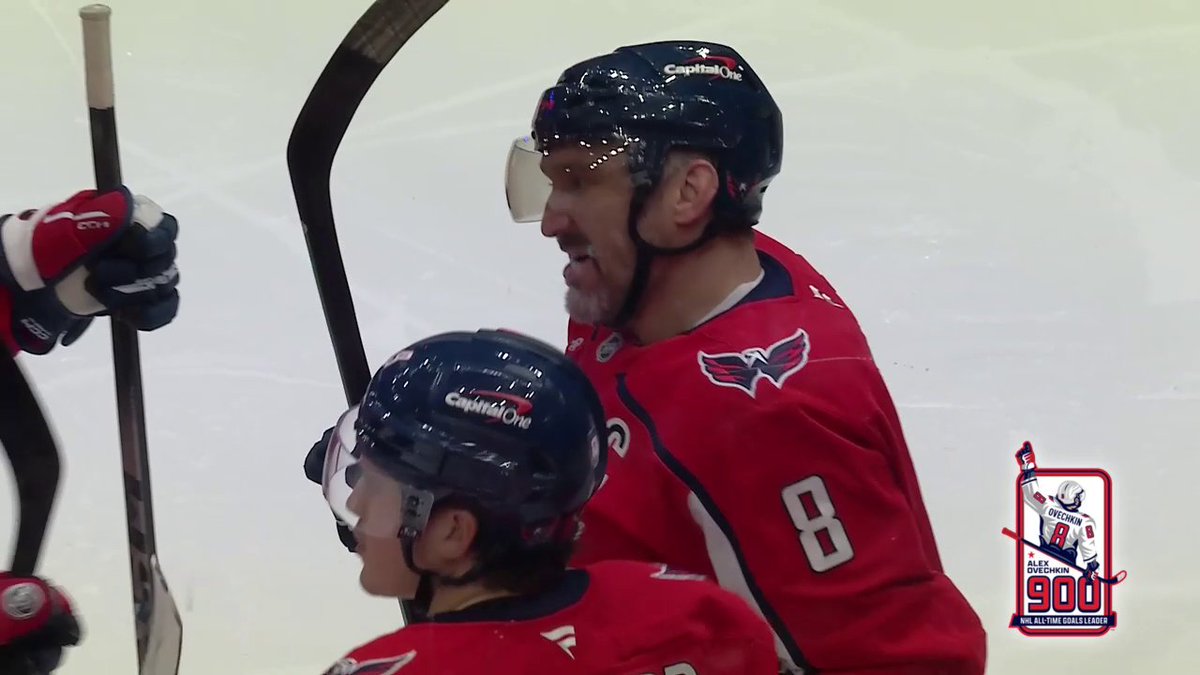 You know we had to post Joe Beninati's (Joe Beninati) call of Ovi's 900th goal as well 👏 📺: NHLonTNT &amp; @StreamOnMax ➡️