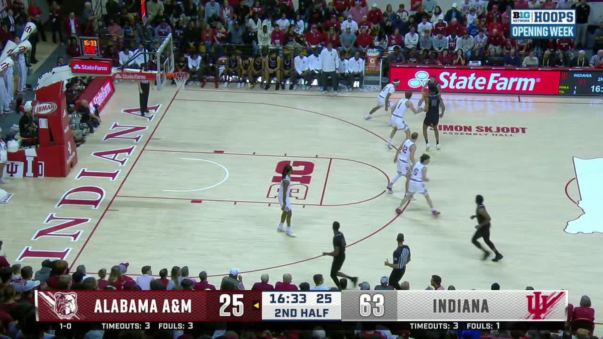 Oh. My. Goodness. 🤯 Reed Bailey | #IUBB 📺: Big Ten Network