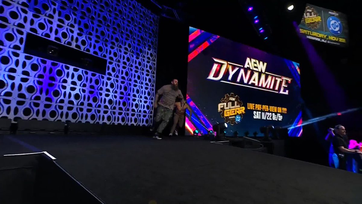 Brodido sends FTR running for the hills! Watch #AEWDynamite LIVE on TBS &amp; HBO Max