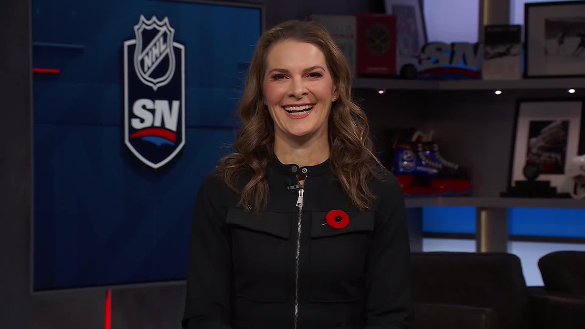 Botts is headed to the Hall 🐐 Our own Jennifer Botterill gets inducted into the Hockey Hall of Fame this weekend but before the ceremony, she had to talk to Ace, Hank, Biz and Liam first 🤝