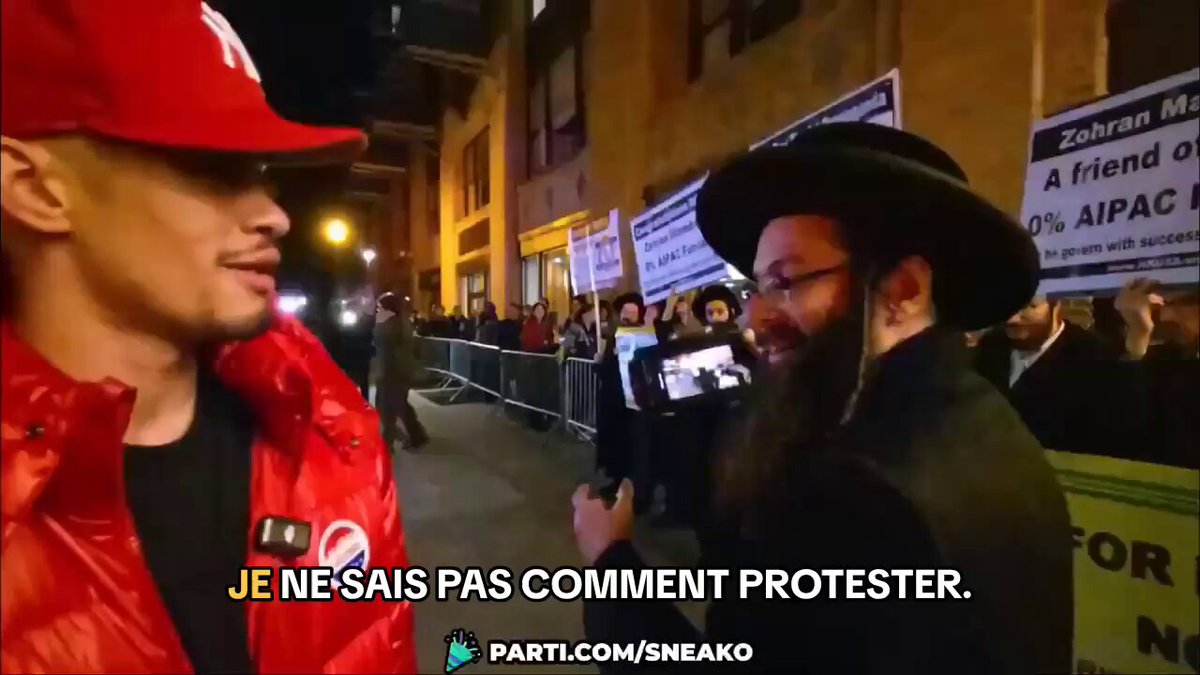 " Le monde verra des Juifs vivre en paix sous un musulman, comme ils le faisaient en Palestine avant l’arrivée des sionistes." Un électeur juif de New York