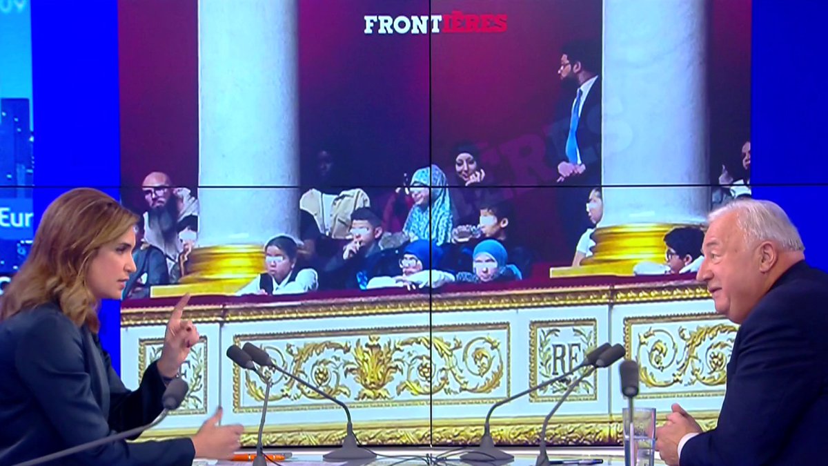 Le président LR du Sénat, Gérard Larcher, sur la polémique liée aux fillettes qui se sont présentées avec un voile au sein de l’Hémicycle : «C’est une question de mœurs, mais aussi du respect de la laïcité dans un lieu qui incarne la République», dans #LaGrandeInterview