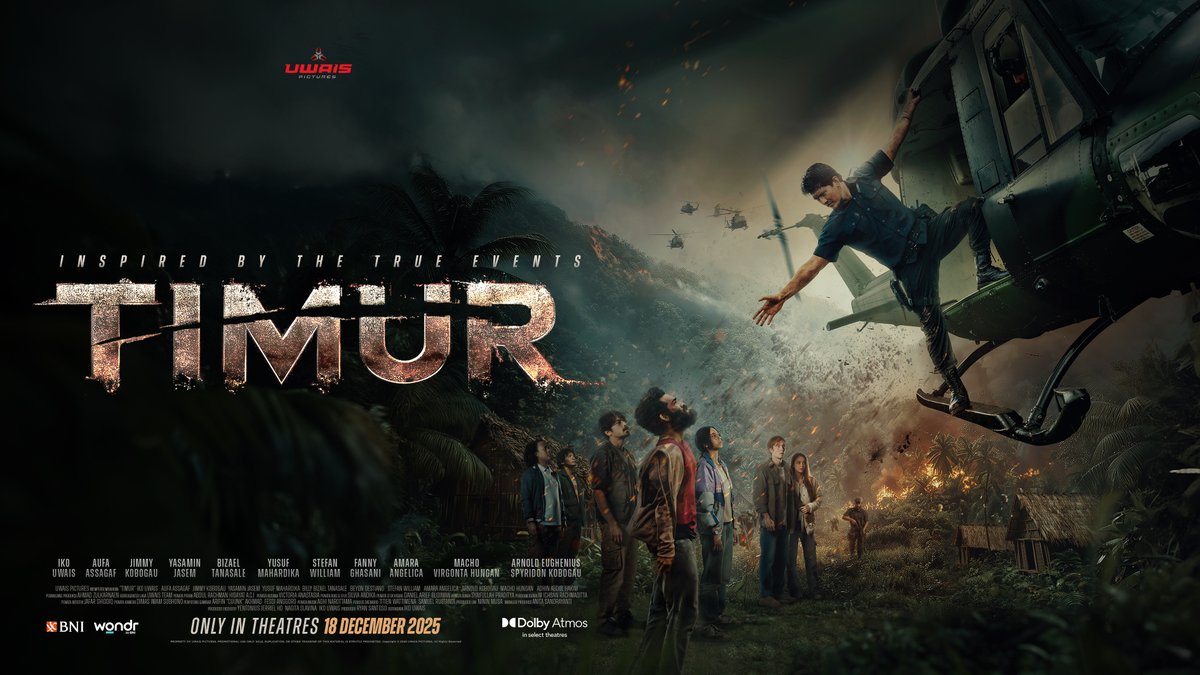 TIMUR! Debut penyutradaraan film panjang dari Iko Uwais, by Uwais Pictures. Yak dari trailernya sih vibenya The Raid banget ya, tapi penyerbuan di hutan. Keliatan action bak bik buk dar der dor nya sih asik banget 👍 18 Desember di bioskop!