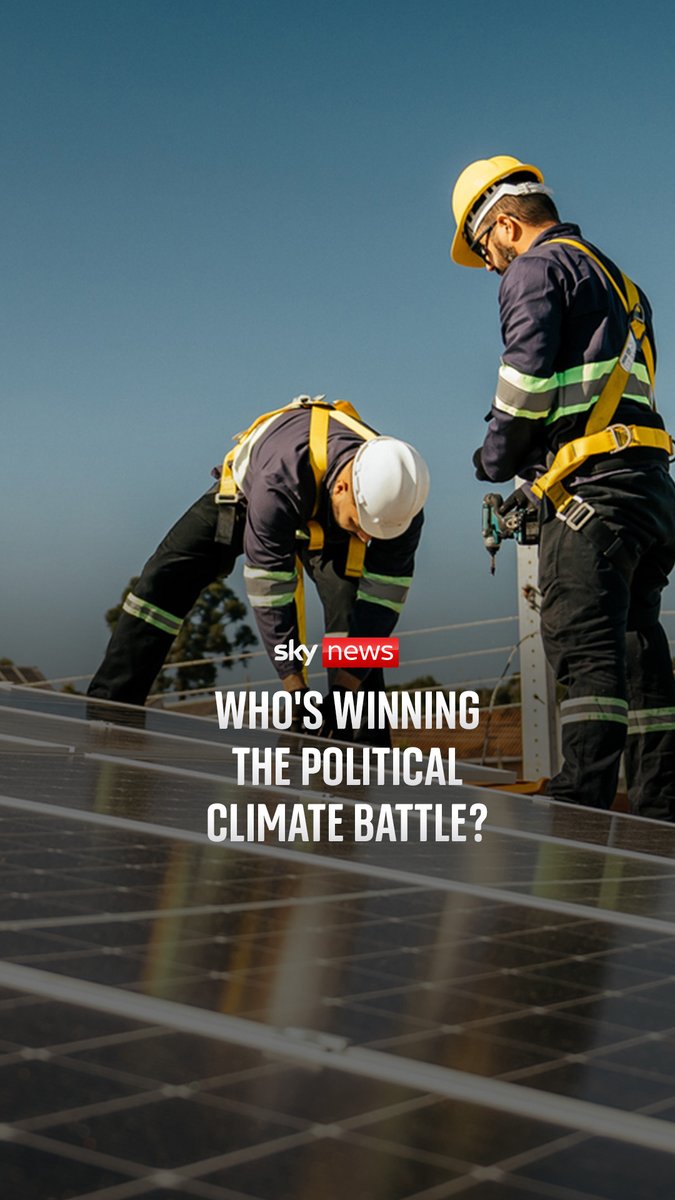 Despite political pushback, Brits are still going green. EVs, solar panels, and heat pumps are thriving - and exclusive polling by YouGov finds 65% remain worried about climate change. Sky News breaks down the data as world leaders meet in Brazil for COP30.