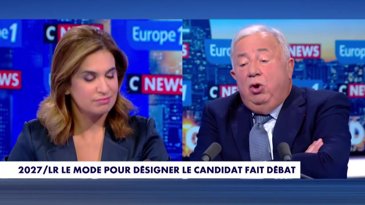 Primaire de la droite : "Pas avec Reconquête, car ils sont alliés avec le RN, pour moi, ce sera du centre à la droite Républicaine" estime Gérard Larcher #LaGrandeITW #Europe1