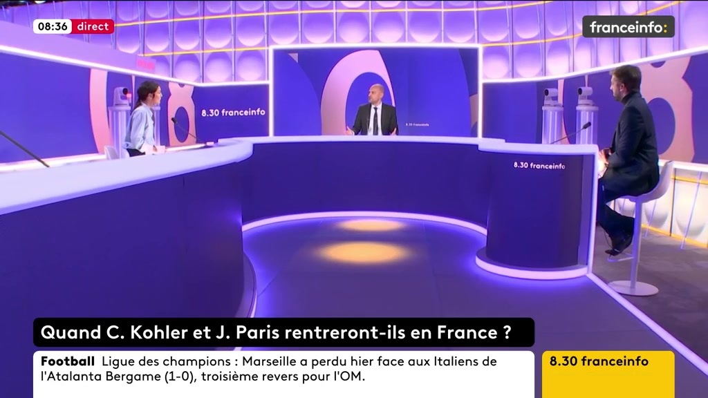 🔴 Quand C. Kohler et J. Paris rentreront-ils en France ? ➡️ "Lorsque nous travaillons sans relâche, nous n'avons aucune certitude sur le résultat ou sur le calendrier, mais nous le faisons avec beaucoup de détermination, et cela, fonctionne", assure Jean-Noël Barrot