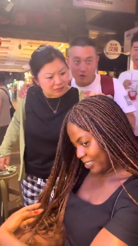 Their first time seeing African hair 🤣🤣
