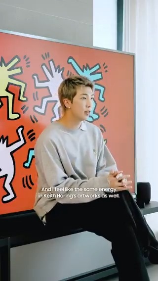 Discover new art, feel new joy — everyday with Samsung Art TV. #RM #RMofBTS #SamsungArtTV #SamsungArtStore