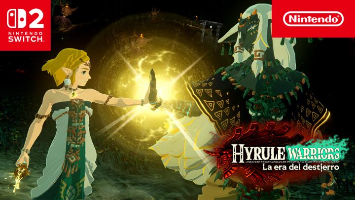 Descubre la historia jamás contada de The Legend of #Zelda: Tears of the Kingdom. #HyruleWarriors: La era del destierro ya está disponible, en exclusiva para #NintendoSwitch2.