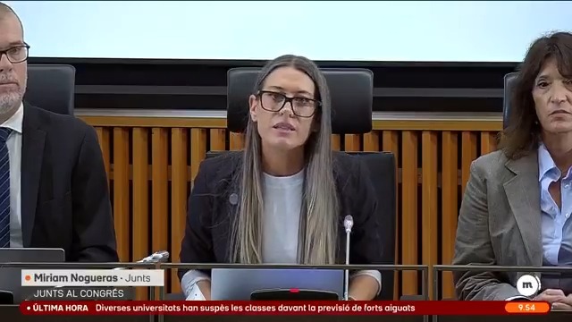⚠️ #ÚltimaHora Miriam Nogueras (Junts) anuncia que "la legislatura de Pedro Sánchez queda bloquejada": "Estem registrant esmenes a la totalitat de totes les lleis espanyoles que el govern de PSOE i Sumar tenen presentades." #Matins3Cat