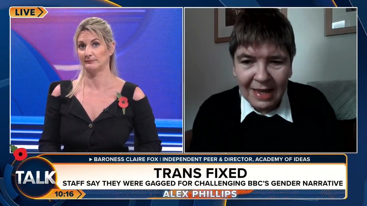 🚨 "What we've seen from the BBC is a shaping of the narrative through the lens of a particular ideology. They can't gaslight us anymore." The BBC's trans coverage is subject to censorship, one of the broadcaster's own advisers has warned. Alex Phillips