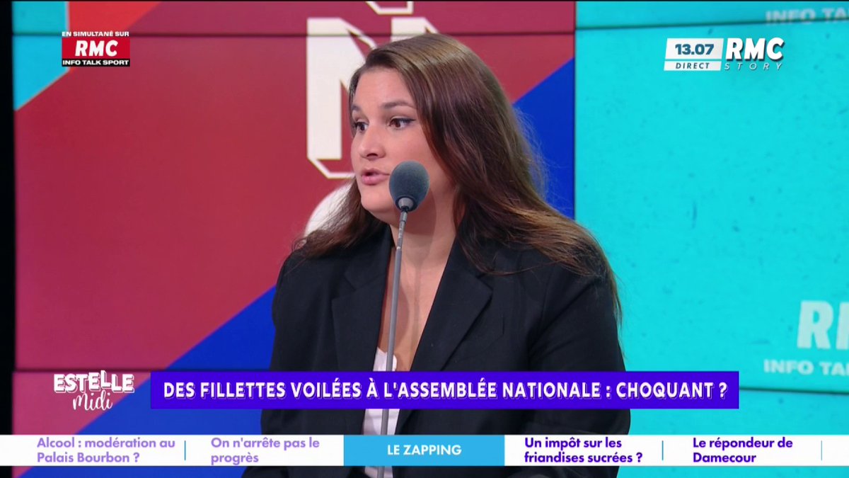 🎙️ Juliette Briens : "Voiler une fillette, ça veut dire qu'elle doit faire preuve de pudeur et que si elle ne fait pas preuve de pudeur alors quoi ? Elle est impure ? C'est insupportable ! Comme s'il y avait une équivalence entre une croix et voiler une petite !" #EstelleMidi