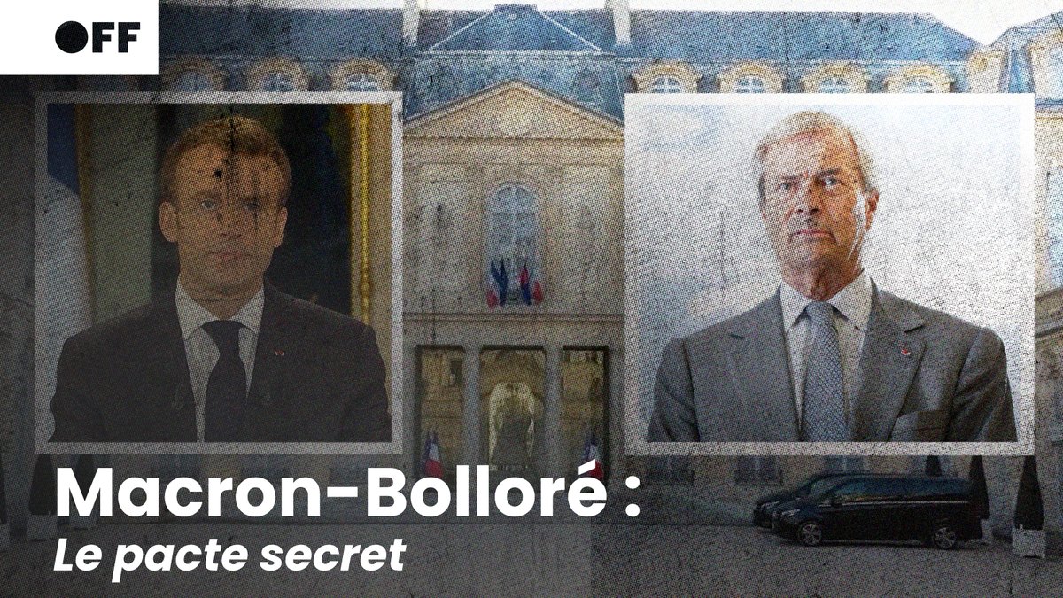 🤫 En septembre 2023, un "pacte" est passé entre Emmanuel Macron et Vincent Bolloré. Dans la foulée, les macronistes multiplient les interviews aux médias du milliardaire breton. 🎬«BRAQUAGE, comment Macron livre la France aux milliardaires» ➡️