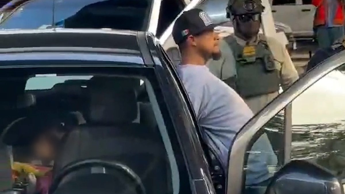 "As a mom, watching that, it really upset me." ICE agents were filmed wrestling a U.S. citizen into custody and driving away in the man's car with his infant child in the back seat.