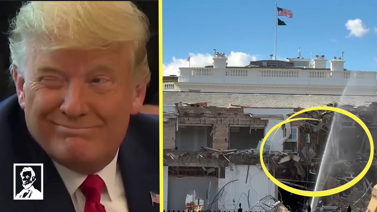 Trump has about as much respect for The People's House as he does for the people.