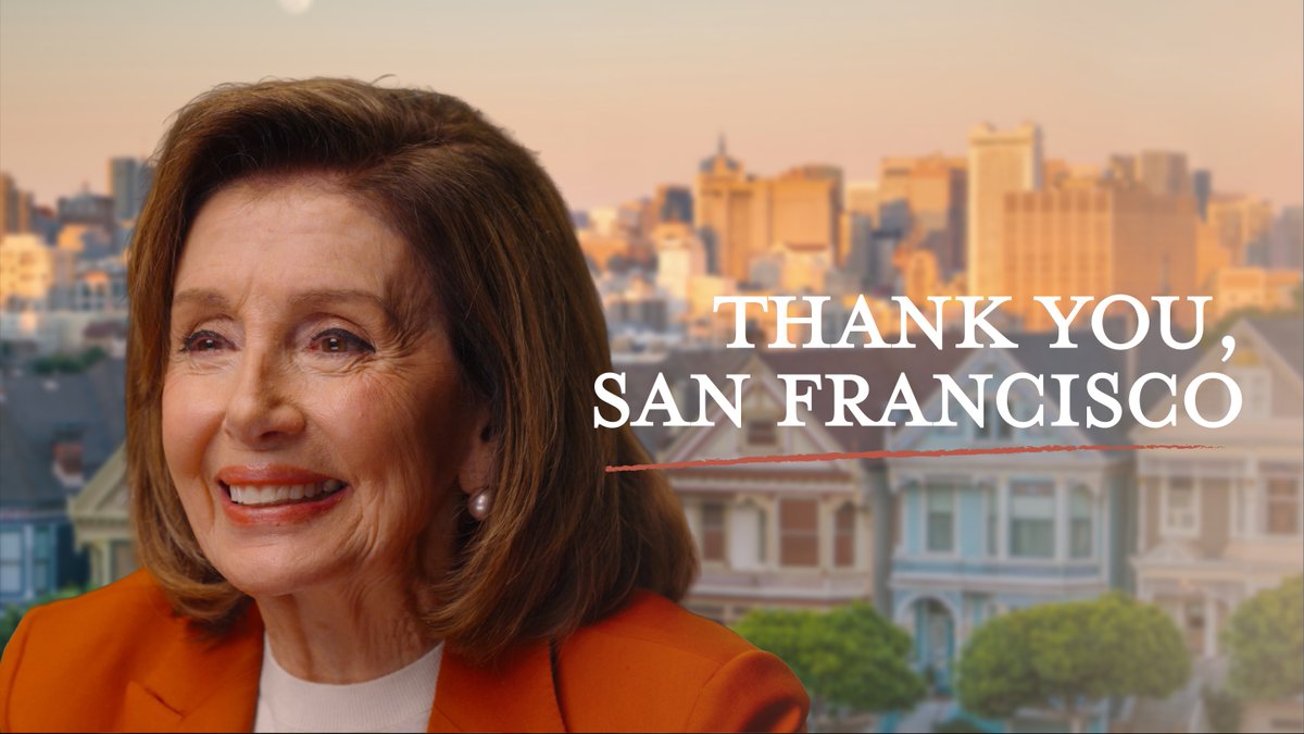 Thank you, San Francisco.