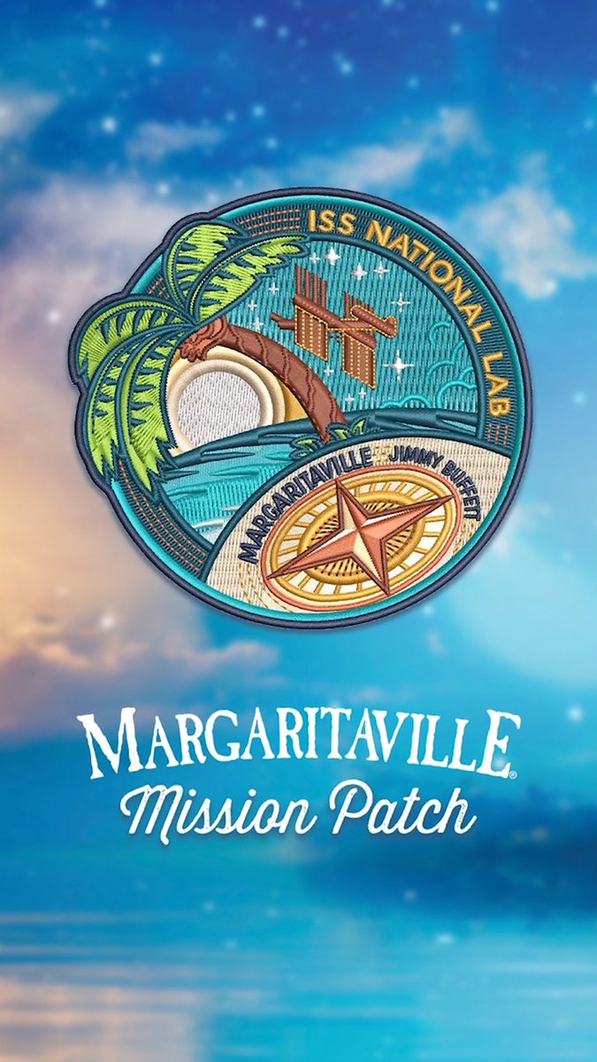 This Margaritaville mission patch helps space research reach new heights. 🌎🚀 The one-of-a-kind patch honors Jimmy Buffett’s love for the environment and supports research on the International Space Station that’s helping improve life back home. All proceeds go to the ISS National Lab. Pick yours up at