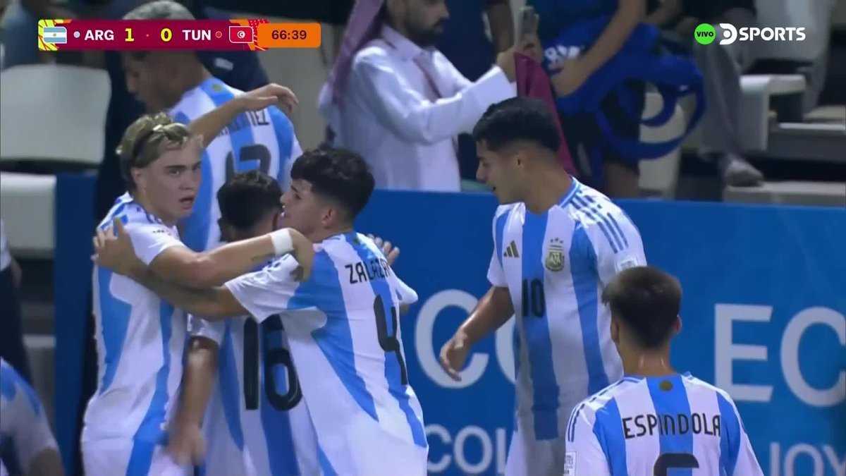 🌟🇦🇷 OTRA VEZ JAINIKOSKI PARA EL 1-0 DE ARGENTINA A TÚNEZ EN EL MUNDIAL SUB 17. EL PIBE DE ARGENTINOS JUNIORS. 🔥