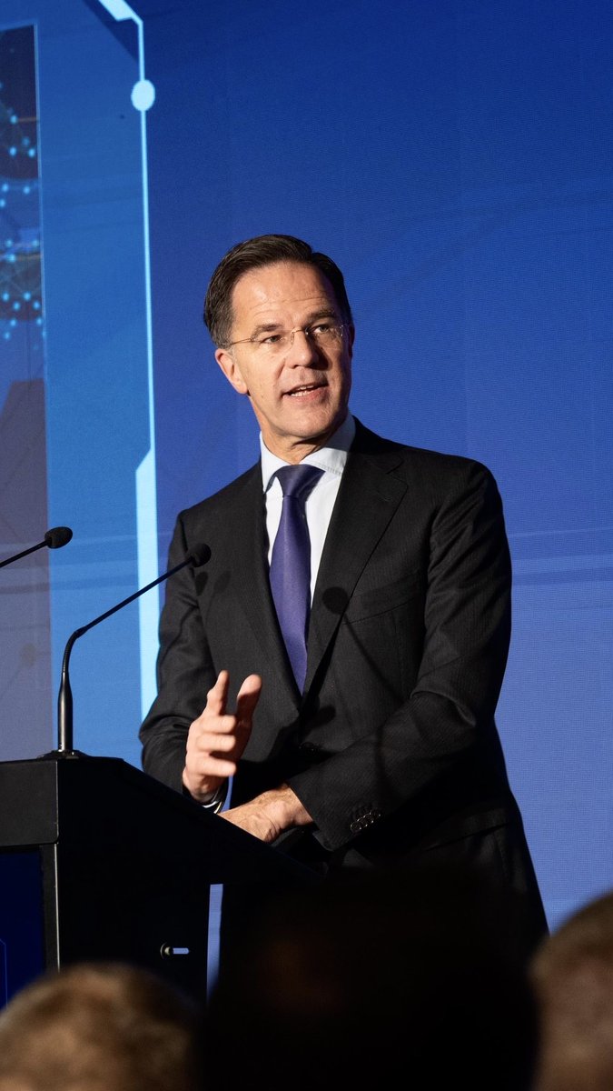 ❝To stay safe in the future, we need to outsmart our adversaries, drawing on all our strengths❞ — Mark Rutte Mark Rutte at the NATO-Industry Forum #NIF25