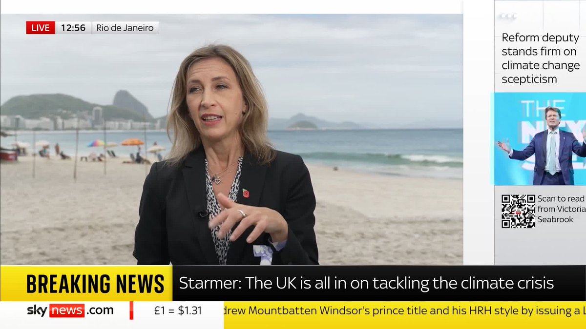 Prince William's mention of 'urgent optimism' at COP30 in Brazil reflects his desire to focus on solutions to climate change and the need to support those working on them, says royal correspondent Rhiannon Mills. 📺 Sky 501