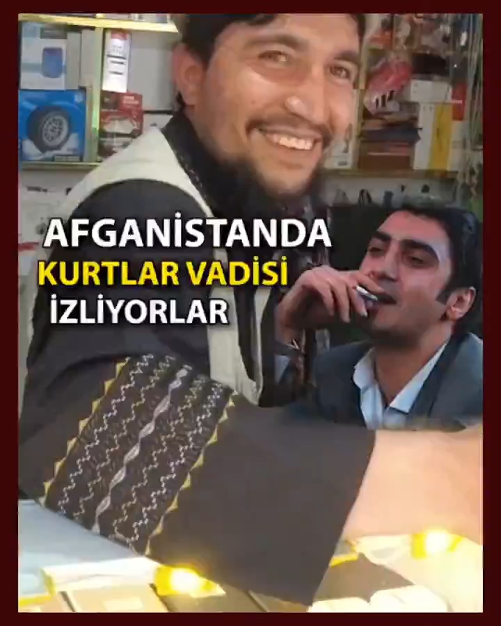 Afganistan'da esnafın gün boyu vazgeçilmezi: Kurtlar Vadisi