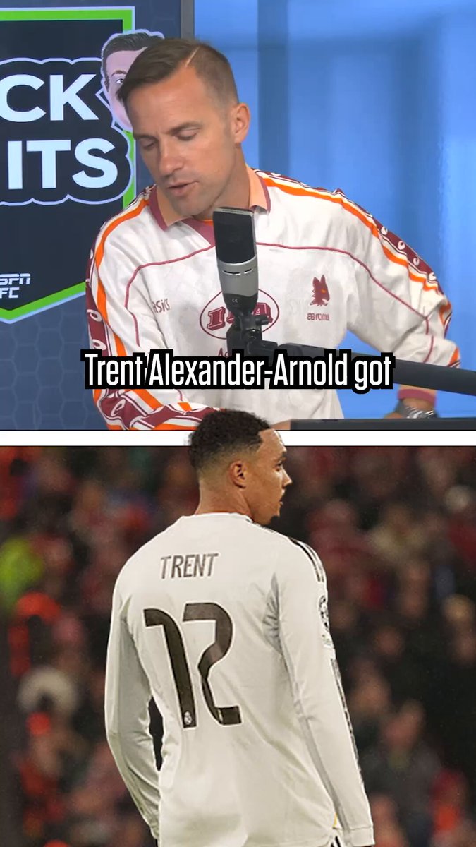 "I don't know what Trent actually did wrong." 🤷‍♂️ ESPN's Gabriele Marcotti thinks Trent Alexander-Arnold deserved a better reception from Liverpool fans 🗣️