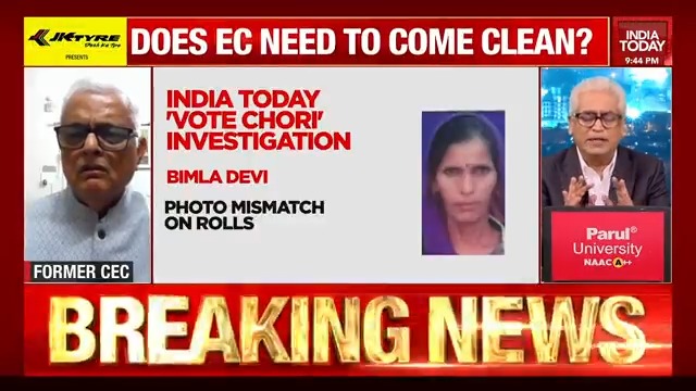 #EXCLUSIVE | 'Vote chori' real or rhetoric? Does EC need to come clean? Former CEC OP Rawat says the possibility of fake voters are there because id photos and epic printing jobs are outsourced to contractors. Listen in. #VoteChori #RahulGandhi #NewsToday | @SardesaiRajdeep