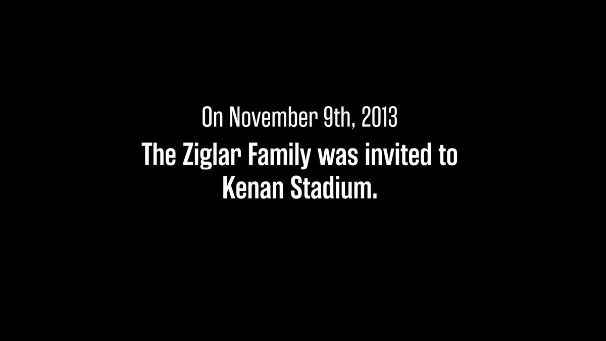 12 years ago Petty Officer First Class Sharndell Ziglar gave his family the Homecoming surprise of a lifetime in Kenan Stadium. Now Malcolm Ziglar has a surprise of his own for his dad. 🩵🇺🇸