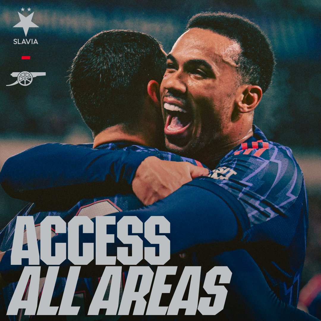 Job done in Prague ✅ Access All Areas is now live, Gooners 🍿