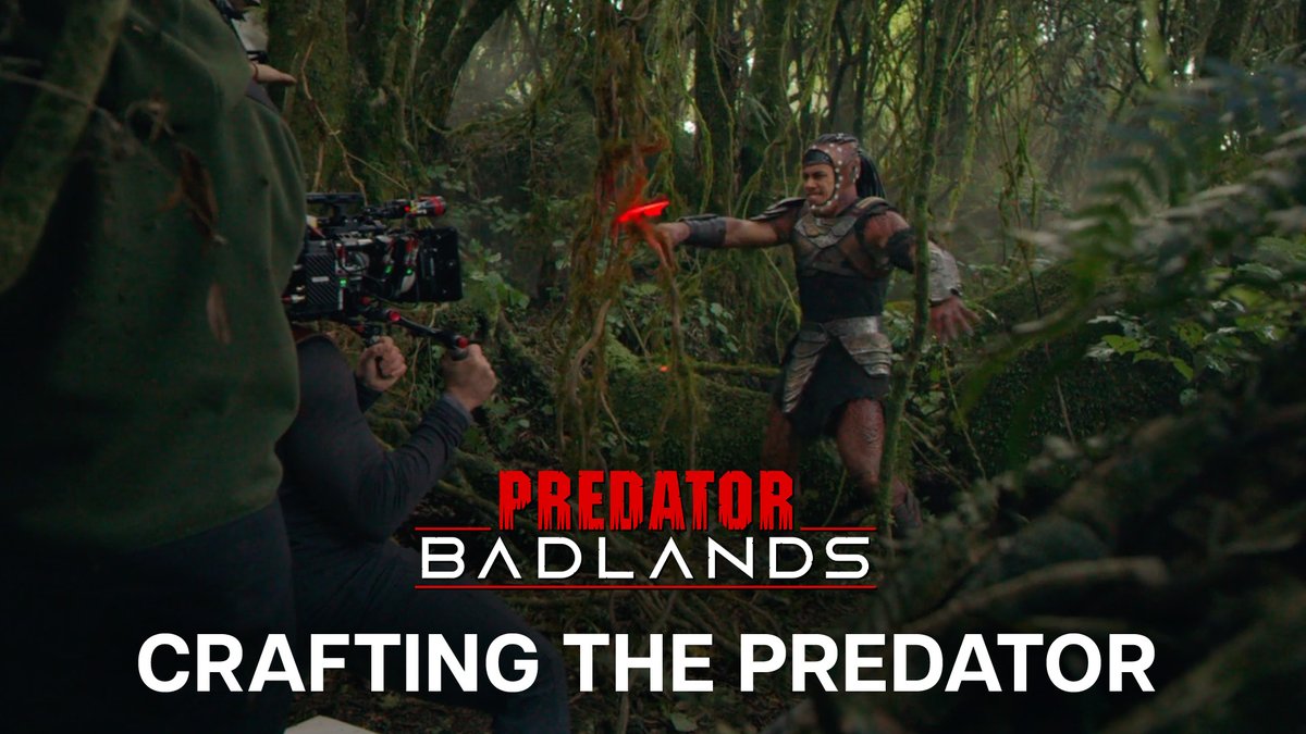 A new era of Predator begins. Get a behind-the-scenes look at how Director Dan Trachtenberg and team collaborated with Wētā Workshop to bring the next installment to the big screen. Experience Predator: Badlands in theaters Friday and get tickets now: