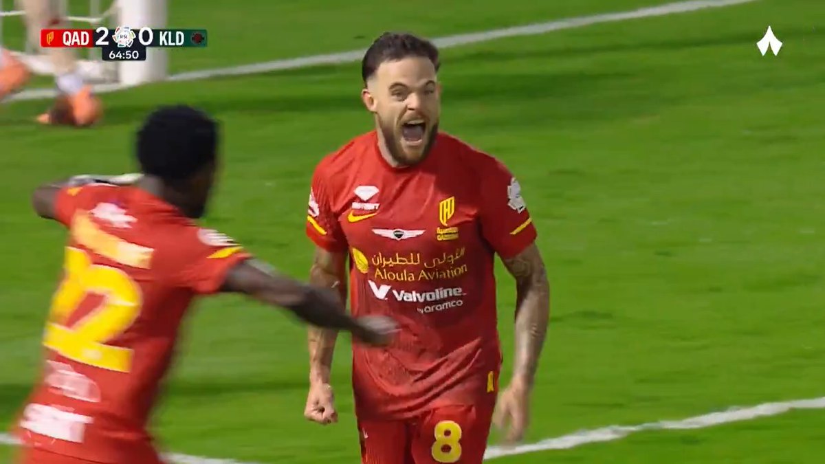🚨🚨🚨🚨🚨🚨🚨🚨 الثالث!!!!! نانديز يسجل الهدف الثالث لصالح القادسية ⚽️♥️