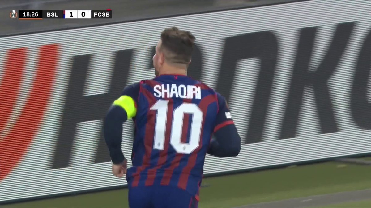 Shaqiri has 60 goals &amp; assists in 58 games for Basel… WHAT?!😂😂😂
