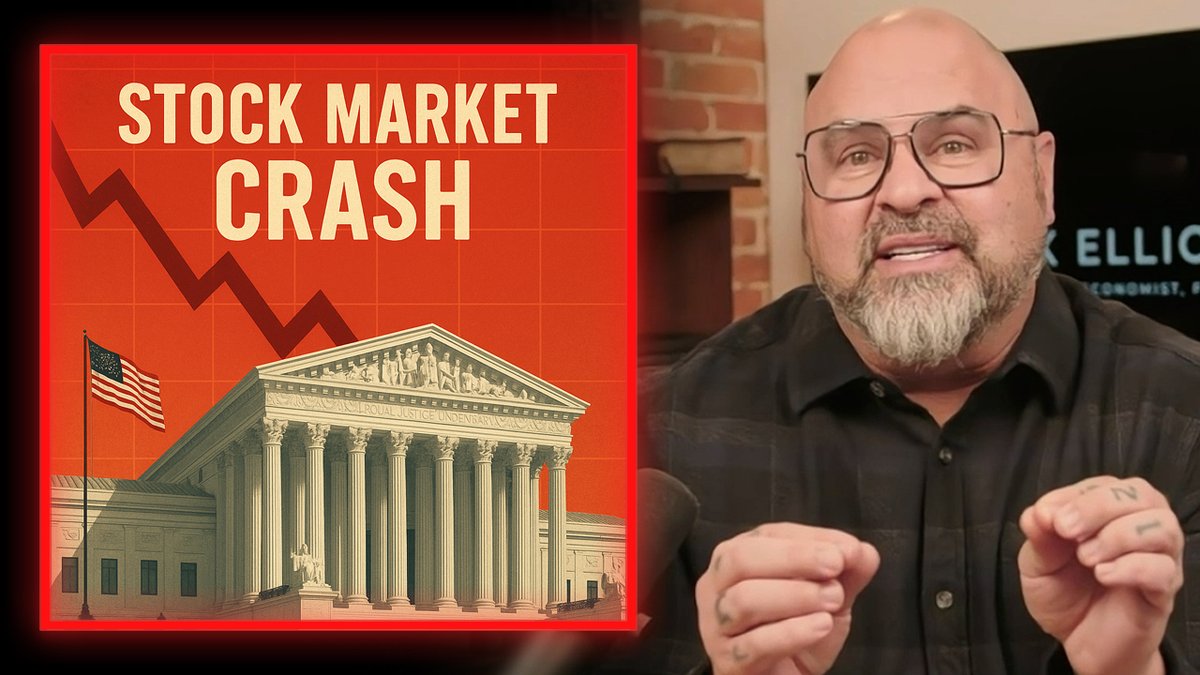 📉BREAKING EXCLUSIVE: The Globalists Are Trying To Trigger Stock Market Crash Worse Than 1929 To Take Down Trump! Leading Economist Warns The Supreme Court Is Preparing To Decapitate Trump's Recovery By Overturning His Historic Tariffs Dr. Kirk Elliott Goes On To Predict That This Action Will Generate Massive Inflation, Tank The US Economy, And Is All Part Of A Plan To Discredit President Trump's Plan To Save America! KEPM