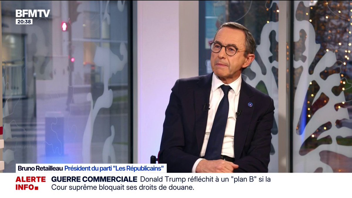 💬 "J'ai entendu les mots d'un premier ministre d'Emmanuel Macron qui aurait pu être un Premier ministre de gauche" Bruno Retailleau est l'invité de "En campagne", la nouvelle émission de BFMTV ce soir à 20h50