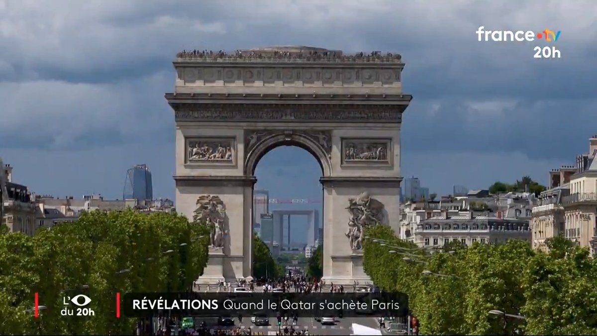 🇶🇦🔴 ENQUÊTE #JT20h : quand le Qatar achète Paris La monarchie du Golfe bénéficie d'un avantage fiscal dont personne ne sait combien il coûte vraiment aux finances publiques.