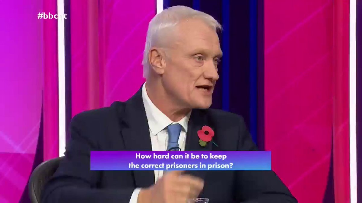 "If one person is released from prison who shouldn't be… that's unacceptable" Conservative Graham Stuart accuses the government of being “dishonest” over the mistaken release of prisoners, and says “something has gone badly wrong” since Labour came into power #bbcqt