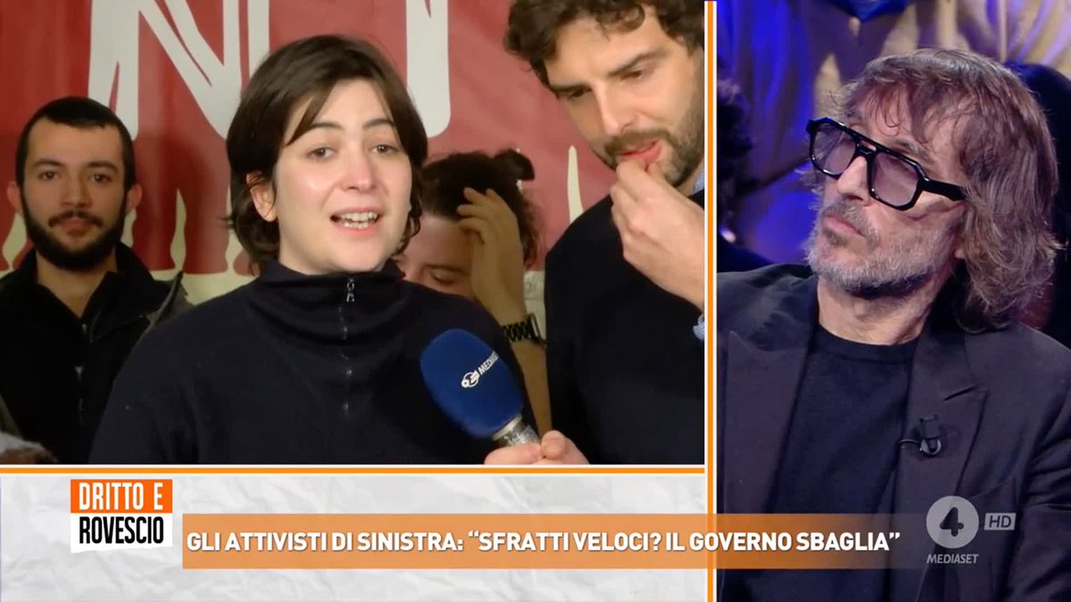 "Avere una casa è un diritto e noi questo diritto non lo abbiamo!" Noemi, militante del Partito Comunista Rivoluzionario di Milano #drittoerovescio