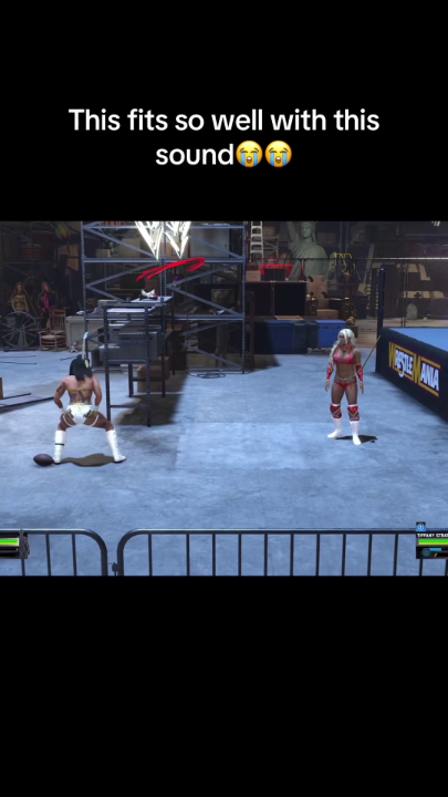 They asked Mami to throw it back, and she did. You can't even argue 😂 #WWE2K25 via: topimaniaa | TT