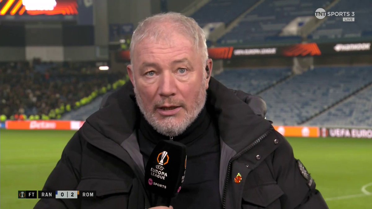 "The worrying thing for Rangers is they've regressed massively." Ally McCoist offers his verdict after Rangers' seventh European defeat in a row. 📺 TNT Sports & discovery+ UK